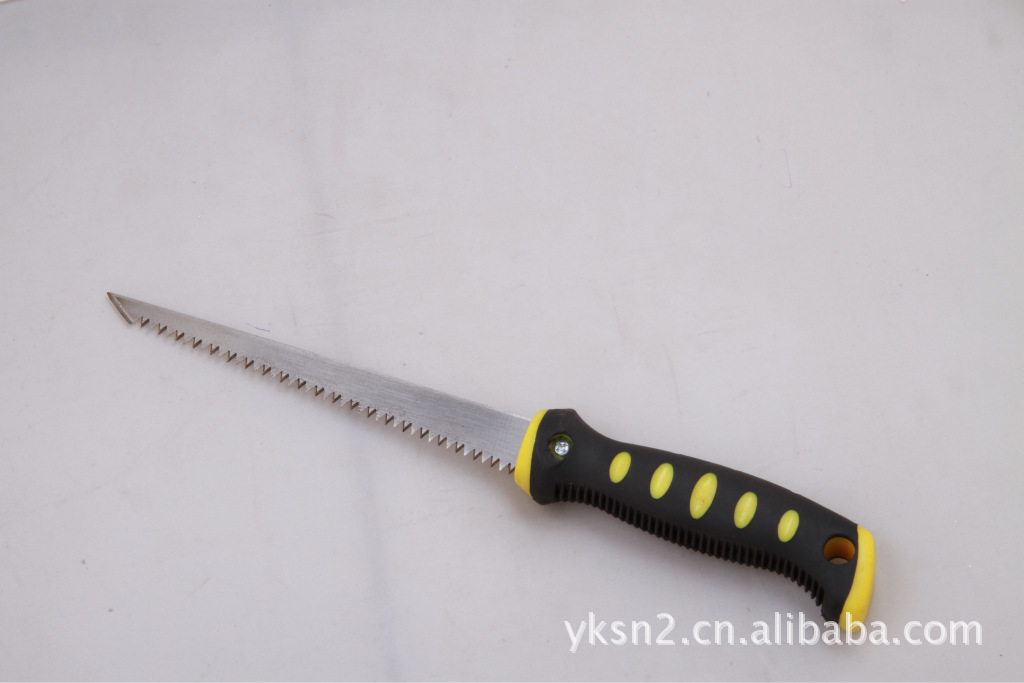 双色实心ABSTPR塑料柄墙板锯  DIY组套工具
