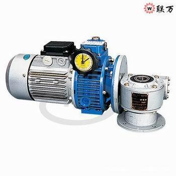 行星锥盘变速器与WJ蜗轮减速器，UDL0.37-WJ-49/PC-36-17#