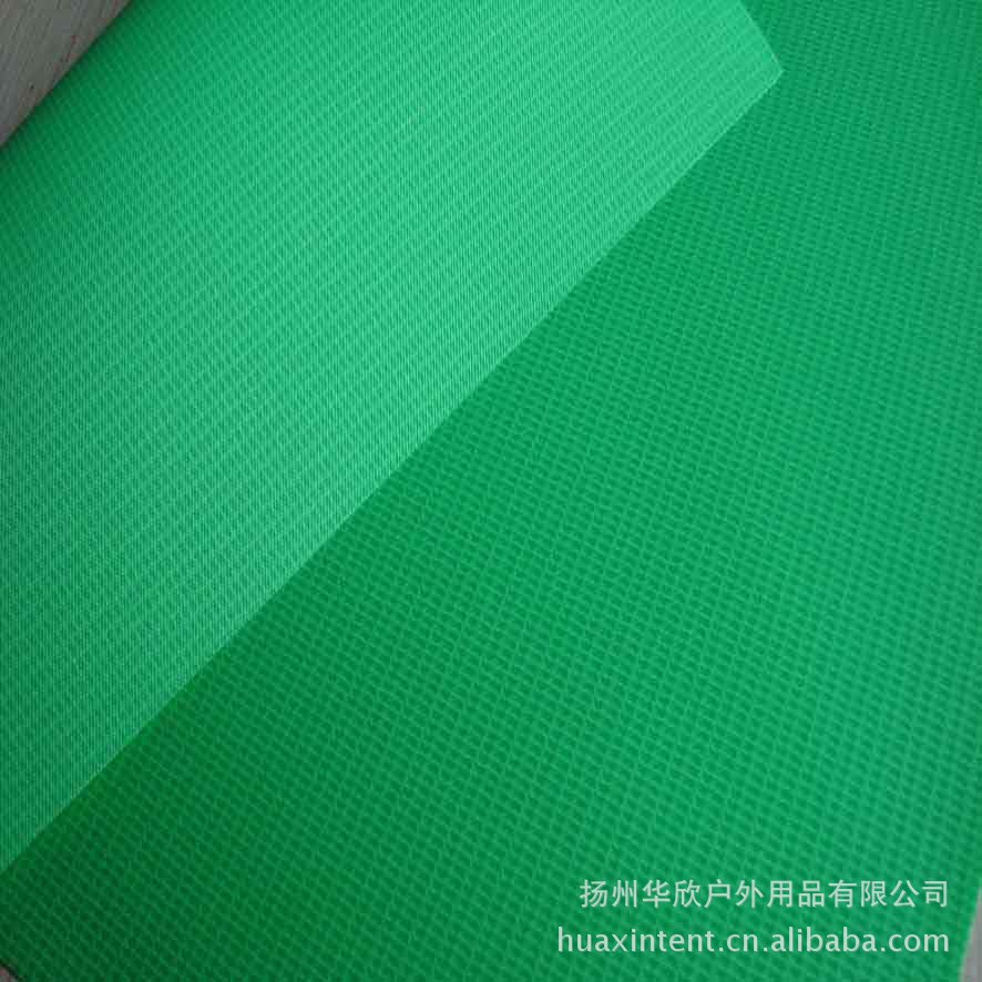 加厚防水防晒PVC布夹网布复合布防雨布双面胶涂层油布加工