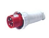 工业插头插座,耦合器及接插装置 SF-035 63A  五级插头 红色