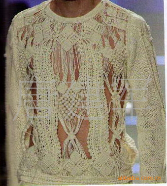 供应手工编织针织服装配饰花边饰物品