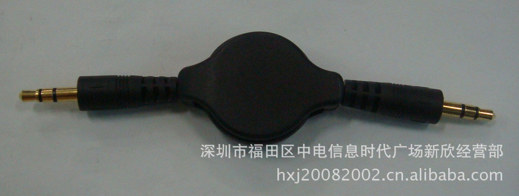aux车用音频线伸缩线 3.5mm 公对公伸缩音频线车载音频伸缩线批发