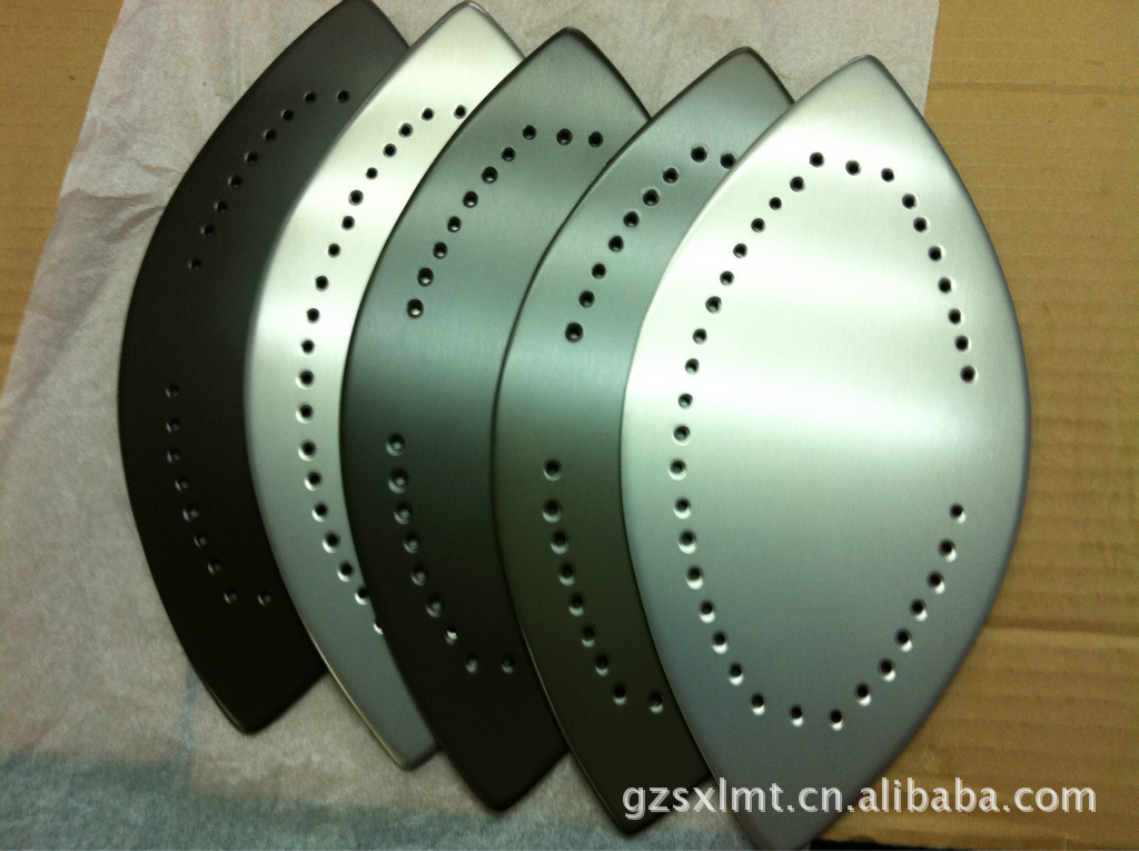 蒸汽熨斗 底板 本色 自然发色 硬质阳极氧化 硬质氧化