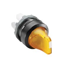 ABB模块式按钮M2SS1-11Y    二位带灯旋钮头