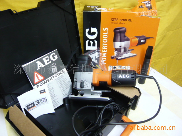 批发零售德国AEG电动曲线锯STEP1200XE