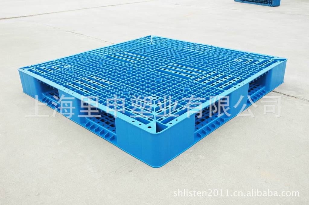 1100*900网格塑料托盘 双面塑料卡板 加厚塑料板 动载1.5吨 安徽