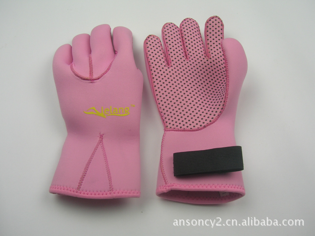 lelang Non-slip gloves with velcro