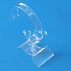 厂家批发带底座塑胶表架，通用塑胶手表展示架，塑胶托架，手环架