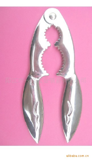 D-023AQ锌合金核桃夹,胡桃钳,海鲜工具蟹钳蟹夹,钳多功能钳樱桃钳