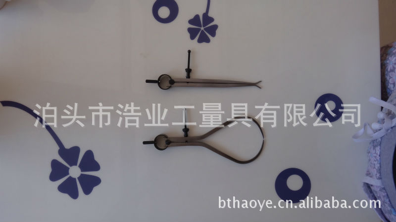 浩业牌弹簧内外径卡钳，弹簧式内径卡钳，内径弹簧式卡钳