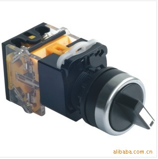 旋钮 LAY50-22D-11XS,左右自锁，一开一闭 上海双科 长信
