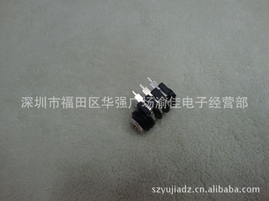 全铜内螺6.5耳机插座 6.35MM立体声音频面板插座 KTV话筒插座