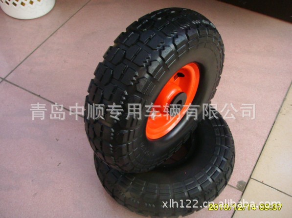 【新品上市】供应多种 3.50-4  PU发泡轮