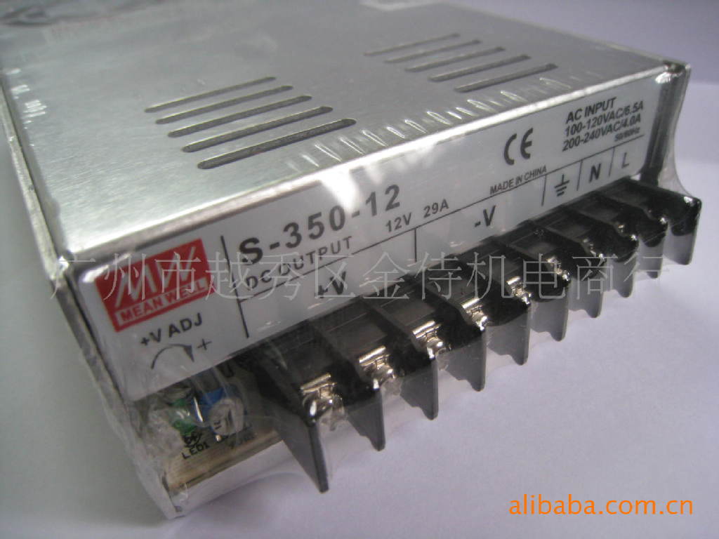 MW S-350-12 350W12V LED电源