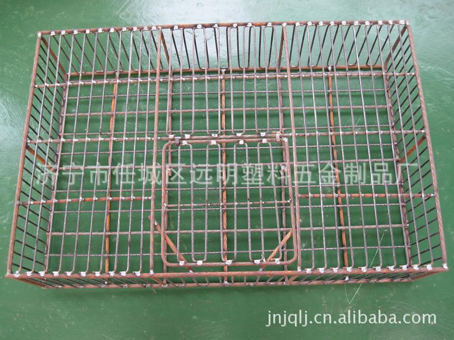 济宁厂家定做运输铁笼 长途运输用鸡笼 鸭笼  远明鸡笼
