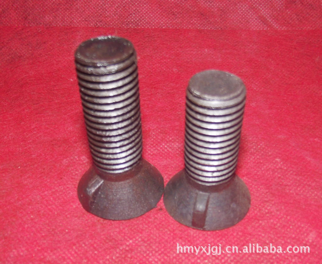 供应GB11-88沉头带榫螺栓 20*70单耳螺栓 定做高强度沉头带耳螺丝