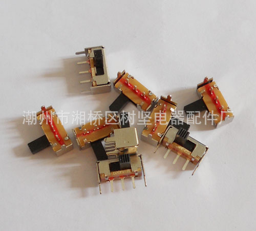 厂家现货供应SK-12F14玩具用，小家电用小型拨动开关，推动拨杆
