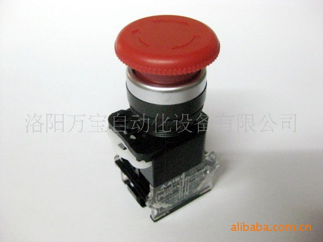 供应 AIKS 爱克斯急停按钮开关 AS2203-11ZS  红色 自锁 洛阳代理