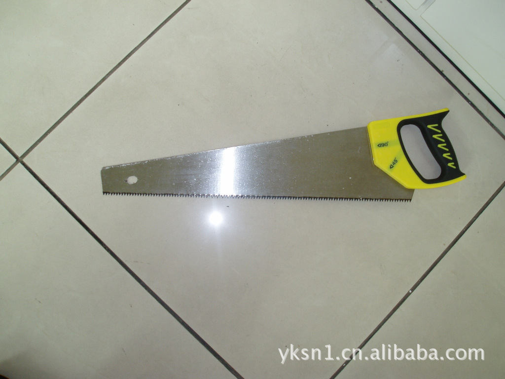 ABS+TPR双色塑料柄冲齿高频淬火手板锯