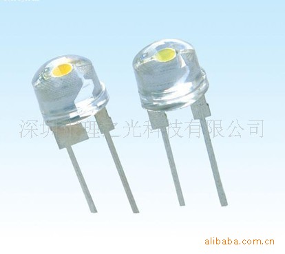 F8��ñ��ֱ��ʽ0.5�ߴ���֧ͭ��LED���׹����