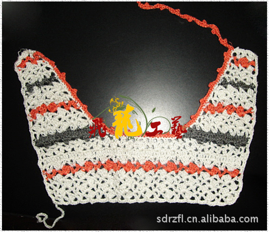 供应手钩领花，花边衣领。L-40