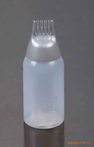 供应梳子盖、尖嘴塑料瓶、尖嘴梳子盖瓶JZ-007