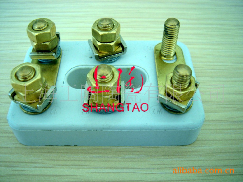 陶瓷接线柱 陶瓷瓷接头 绝缘接线牌 厂家直销(图)