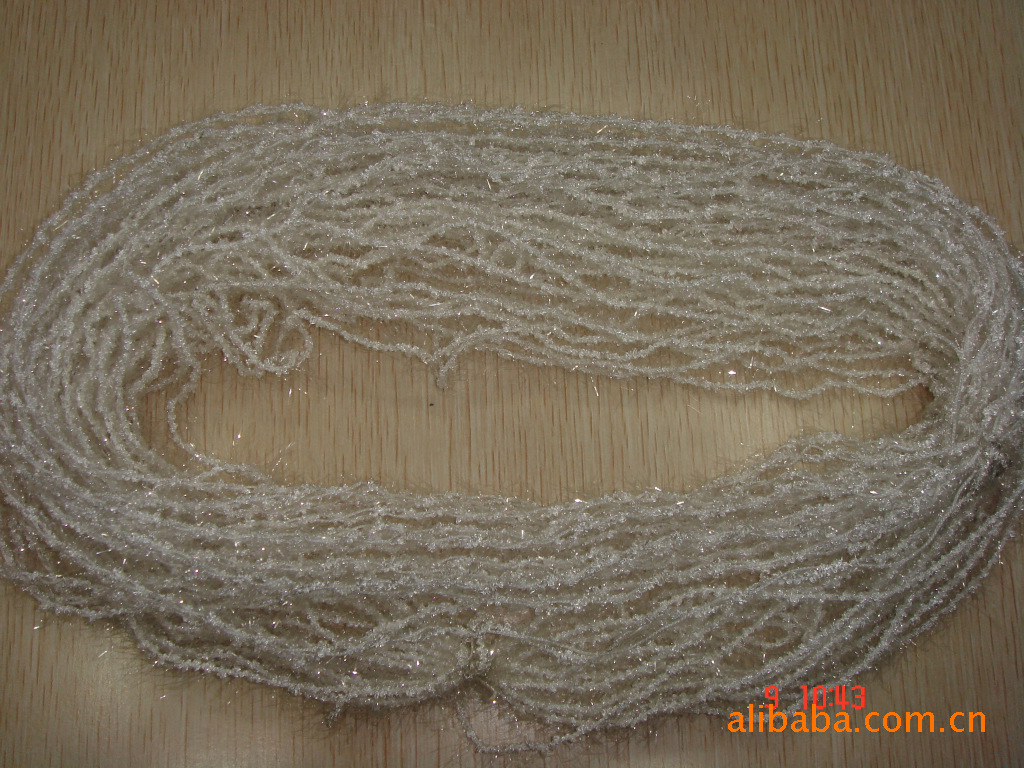 厂家供应 毛线批发 玻璃丝花式纱 特种纱线