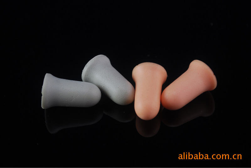 High Quality Anti-Noise Earplugs Bell Type Slow Rebound Sponge Earplugs Soundproof Earplugs Protective Supplies Foaming Multicolor