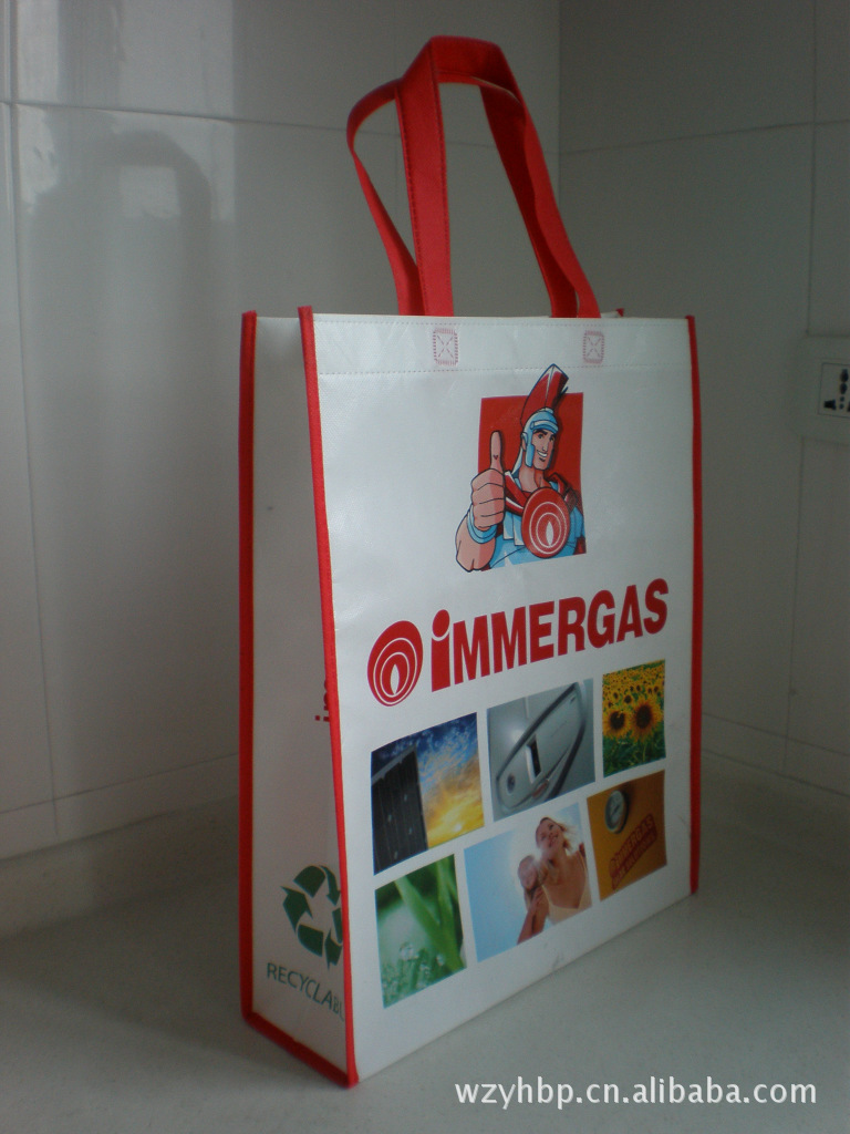 专业供应腹膜彩印无纺布袋、印刷质优价廉、承重理想、交货及时