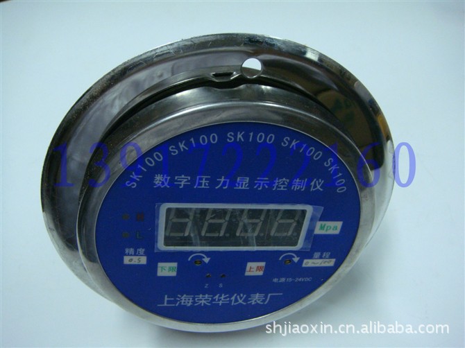 数字压力显示控制仪/0-100MPA 精度0.5级/上海荣华