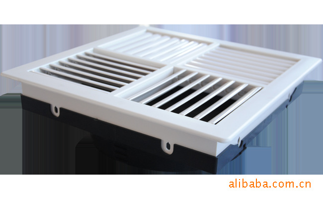 方形塑料百叶窗/方形空调排气口/方形房屋通风口