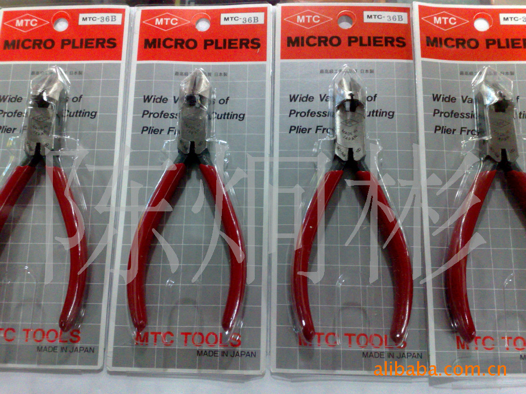 供应日本原装MTC剪钳 MTC-36B电工钳 斜口钳 水口钳