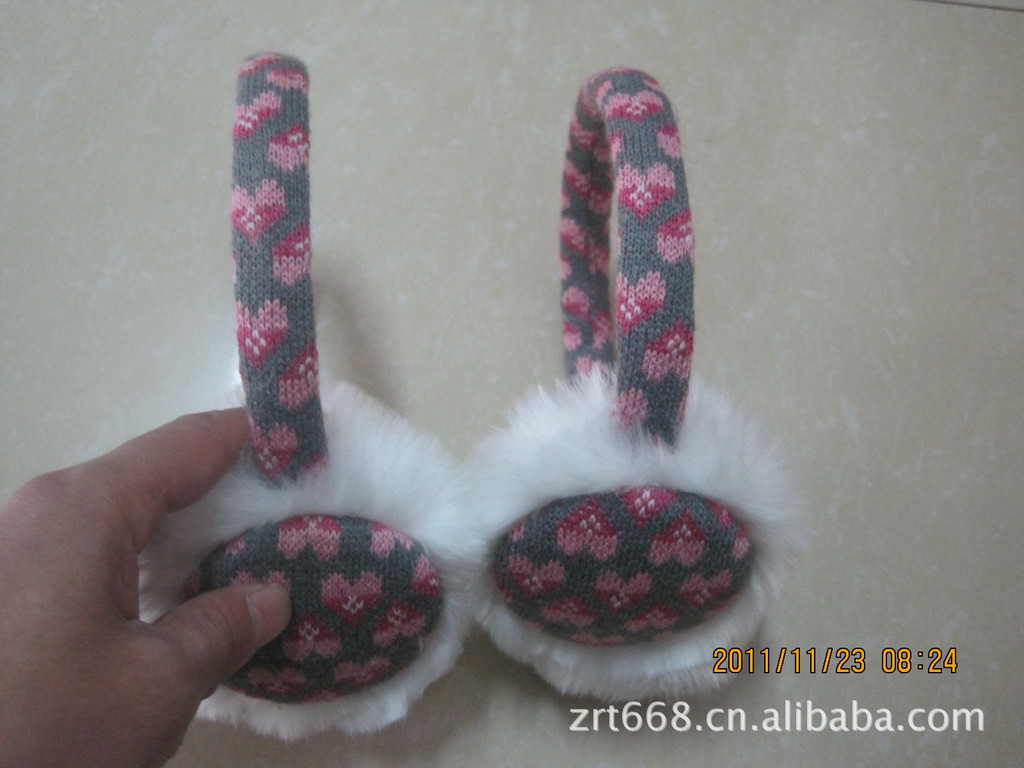 厂家供应各种优质保暖耳套／高档兔毛耳套、新款护耳套(图)