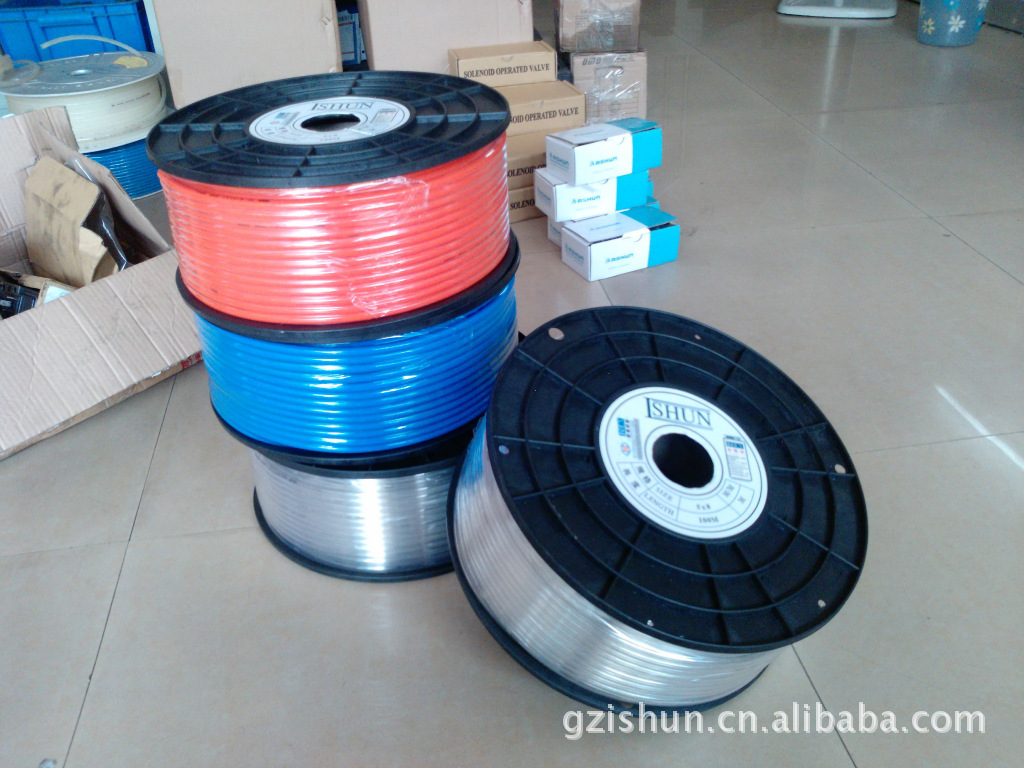 东莞丝印机 PU管, 深圳食品机械 PU管, 花都鞋机 PU管 8*5.5黑色