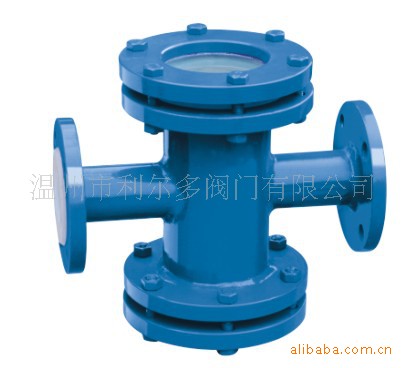 供应衬氟直通视镜 四通视镜