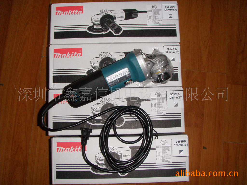 批发零售日本MAKITA牧田角向磨光机9555HN