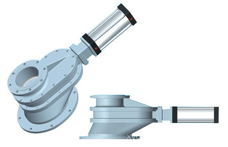 双闸板陶瓷进料阀DN200*350/陶瓷进料阀/进料阀/双闸板进料阀