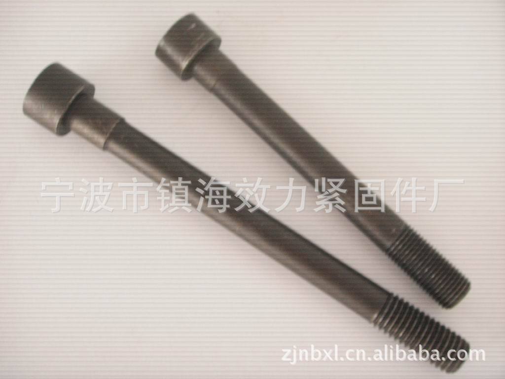 镇海效力供应12.9级内六角螺栓 镀锌 氧化法黑(图)