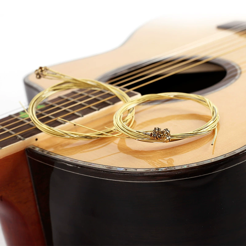 Brass string guitar strings 1-6 strings folk guitar strings special acoustic guitar strings guitar string set manufacturer wholesale