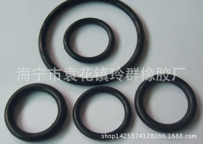 橡皮圈 工业用耐油橡皮圈 0型橡皮圈 黑色橡皮平垫片 生产橡皮圈