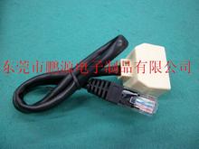 ӦRJ45ĸ˫8P8C US057 ͨѶ豸ˮͷתͷ