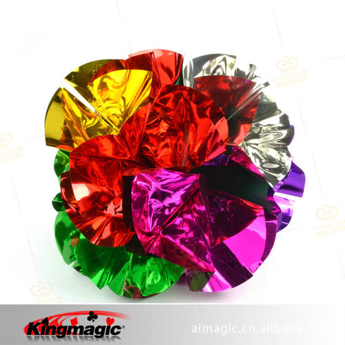 G0433 Flashing Flower Ball Large Medium Small King Magic Stage Flower Magic Props Manufacturer Wholesale