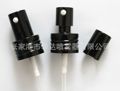 28mm全电化铝 螺纹 鸡嘴 乳液泵头 液体分配器