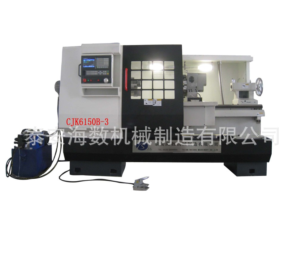 cnc数控车床 卧式数控车床 CJK6150B-3，6150数控车床