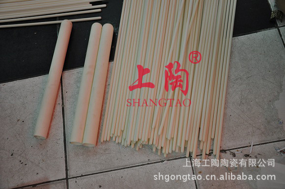 厂家供应99% 99.5% 99.7%氧化铝陶瓷管，陶瓷棒材
