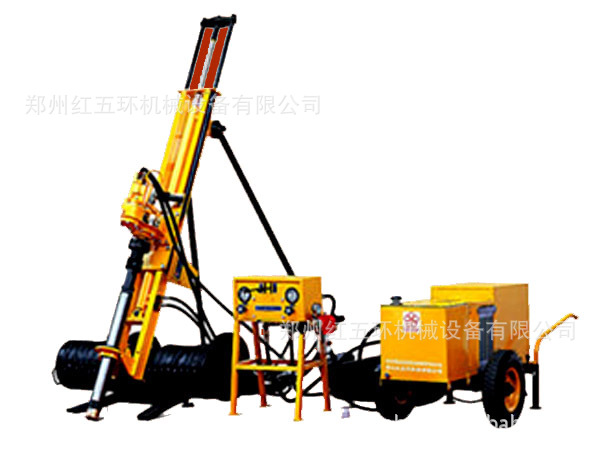 HQJ110气液联动潜孔钻机|钻机||红五环钻机|冲击中深孔钻机