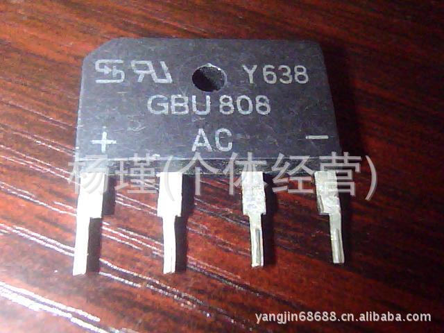 长期供应拆机整流桥堆GBU808   KBU806