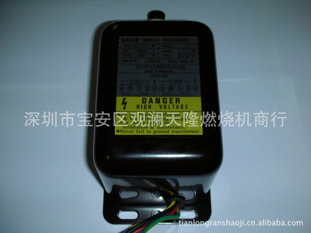 销售日本LECIP 7KV燃气燃烧机点火变压器(高压包)