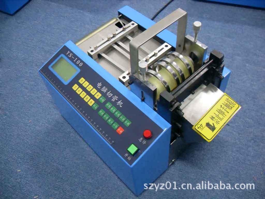 解决自动切断材料，比如热缩管定长切管机，硅胶管电脑切割机